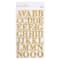 Gold Foil Alphabet Stickers by Recollections™